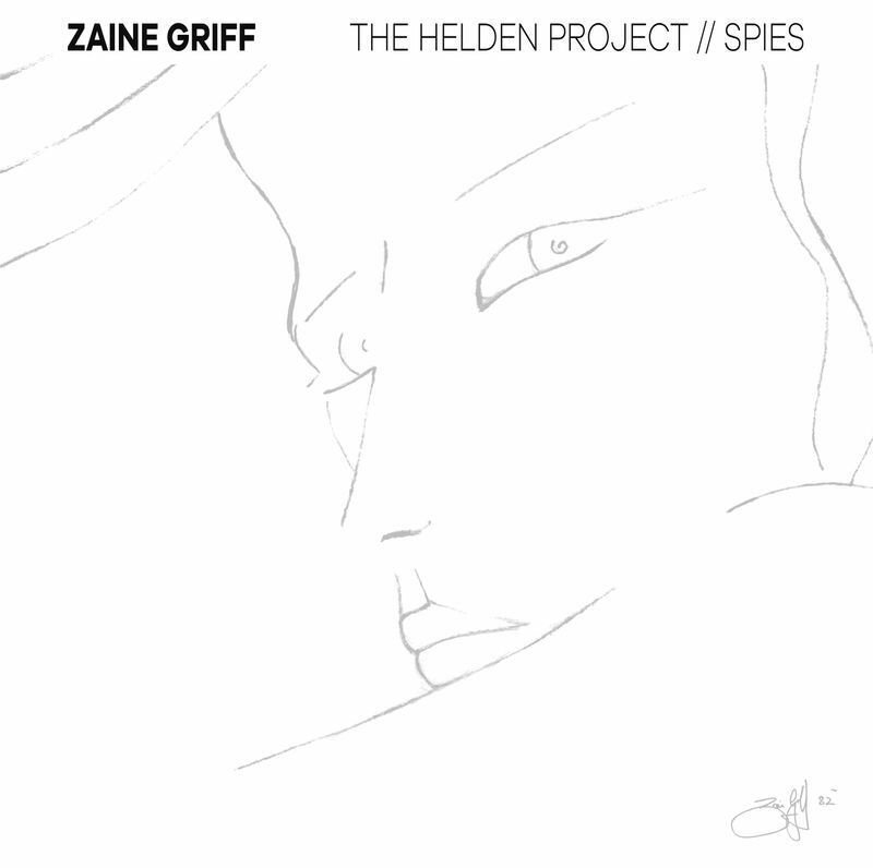 Zaine Griff『The Helden Project // Spies』ジャケット（ソニーミュージック／現在発売中）