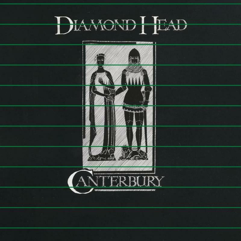 Diamond Head『Canterbury』ジャケット（1983年／ユニバーサル 現在発売中）