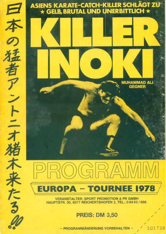 1978年ヨーロッパ・ツアーのポスター / courtesy of Roland Bock