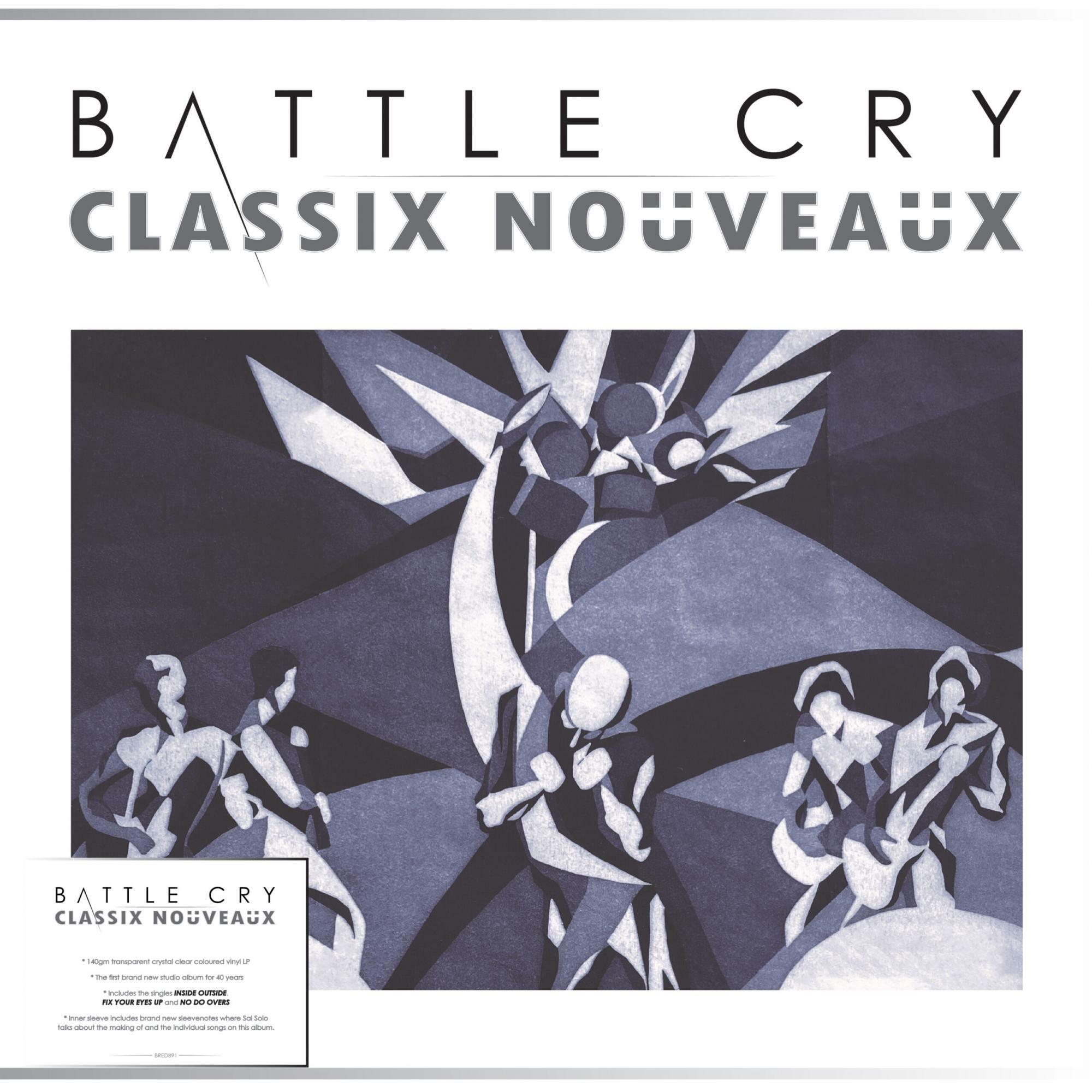 Classix Nouveaux『Battle Cry』ジャケット（Cherry Red Records / 現在発売中）