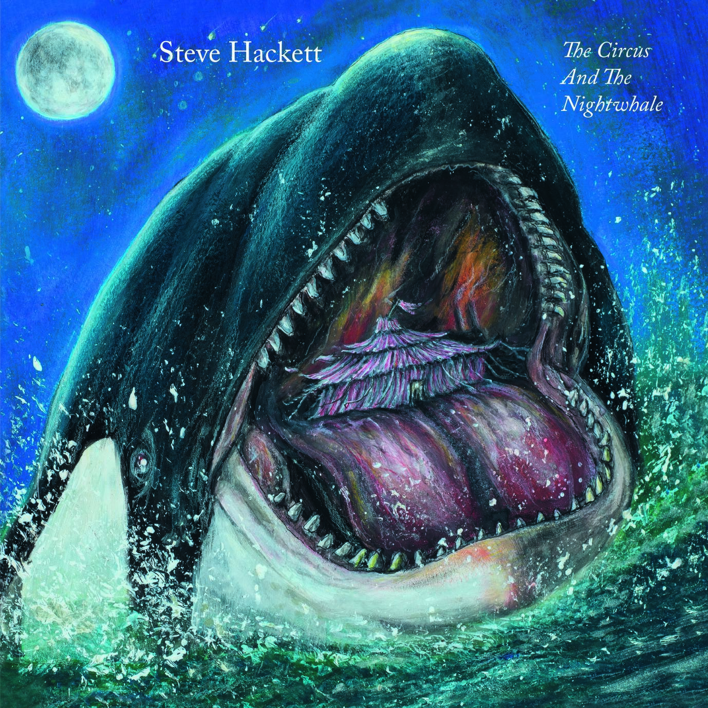 Steve Hackett『The Circus And The Nightwhale』ジャケット（GEN（弦）/ 2024年2月16日発売）