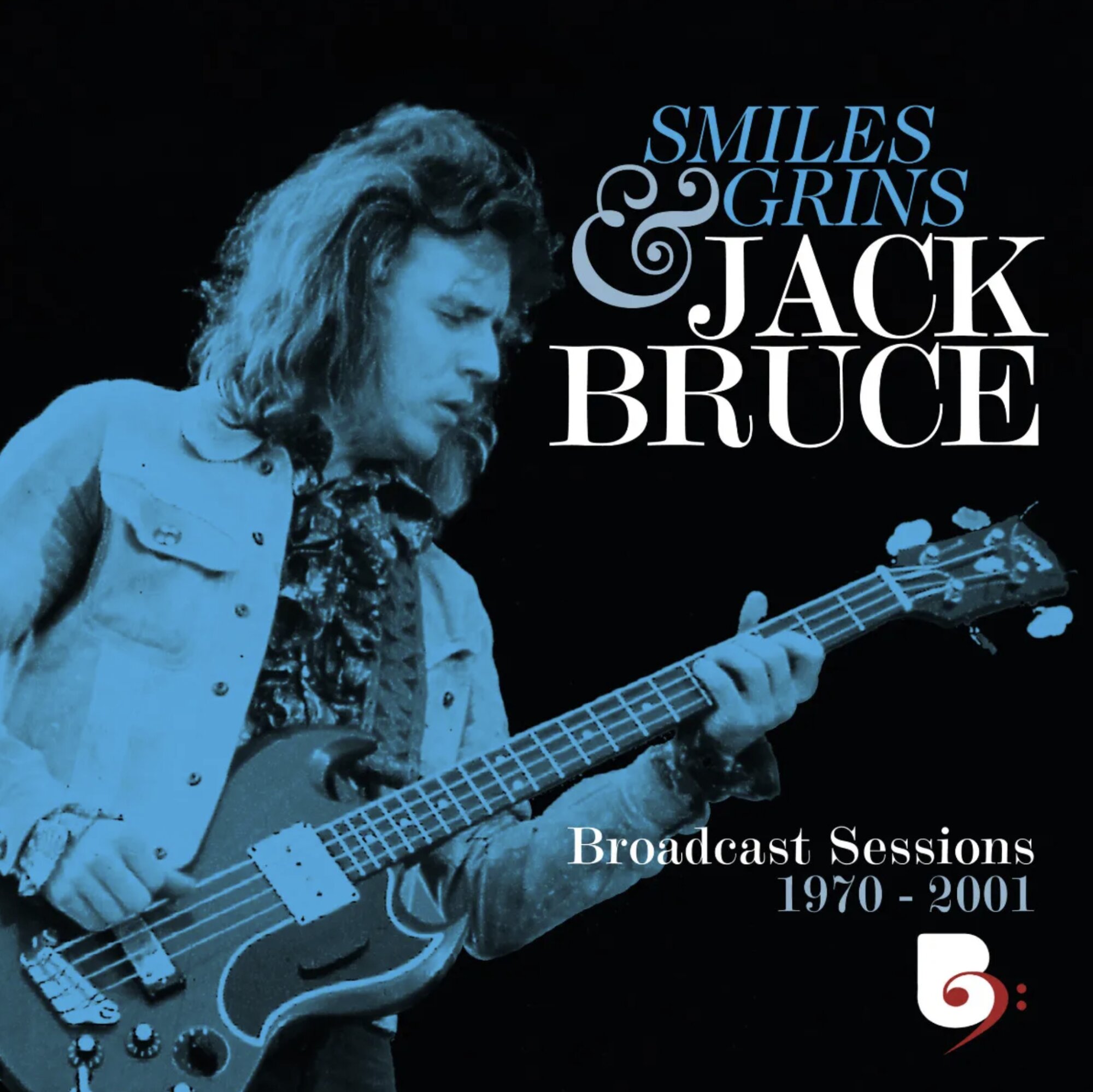 Jack Bruce『Smiles & Grins: Broadcast Sessions 1970 - 2001』ジャケット（Cherry Red 現在発売中）