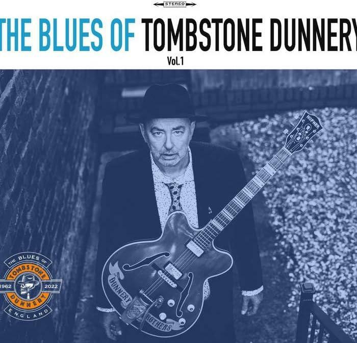 Tombstone Dunnery『The Blues Of Tombstone Dunnery』ジャケット（Inter Arts Committees / 2024年4月12日発売）