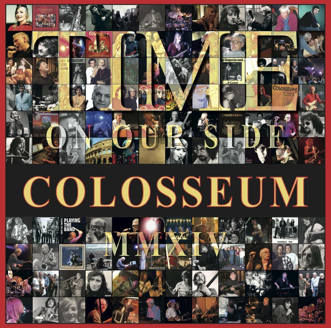 Colosseum『Time On Our Side』ジャケット（BSMF Records / 現在発売中）