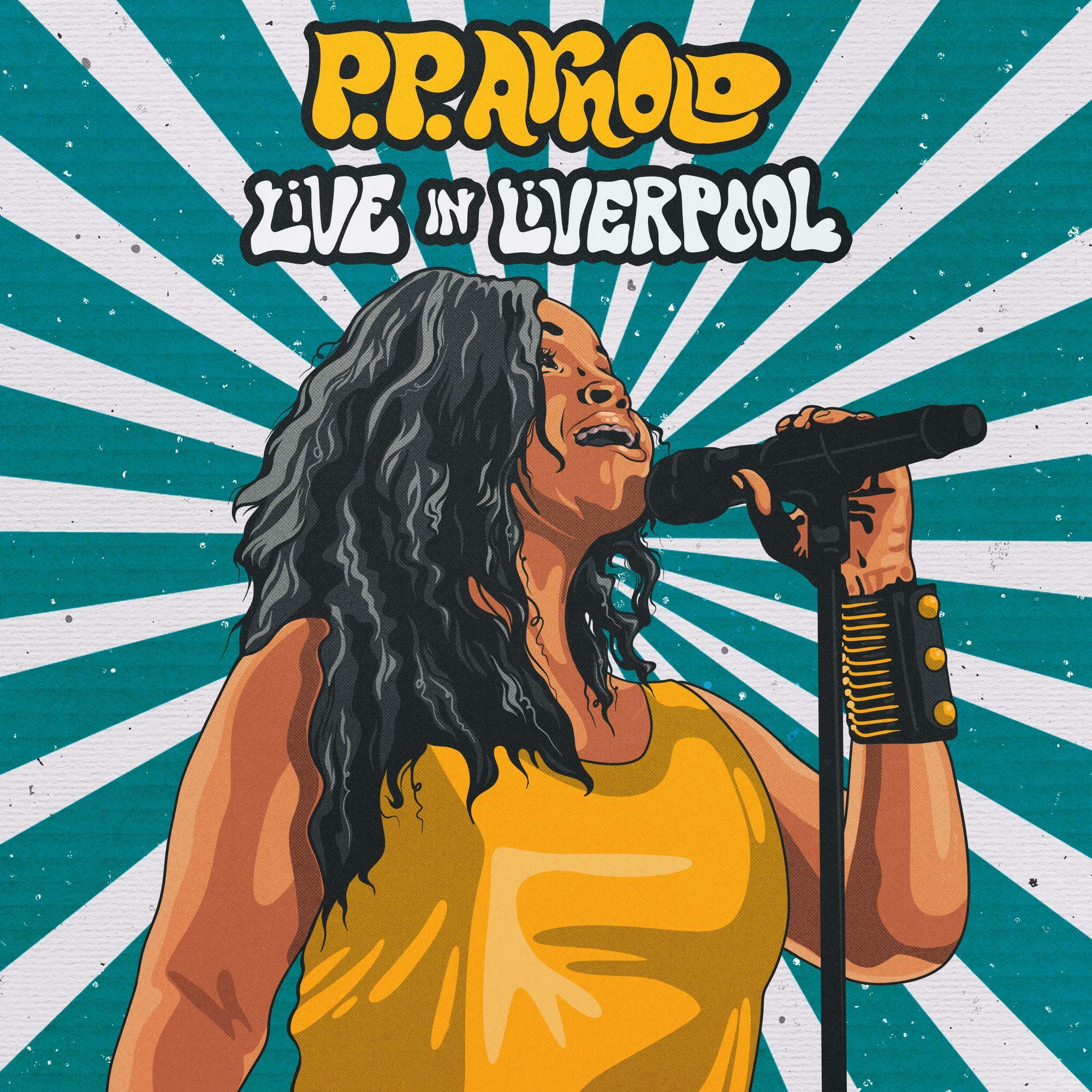 P.P. Arnold『Live In Liverpool』ジャケット（earMUSIC / 2024年10月18日発売＜海外＞）