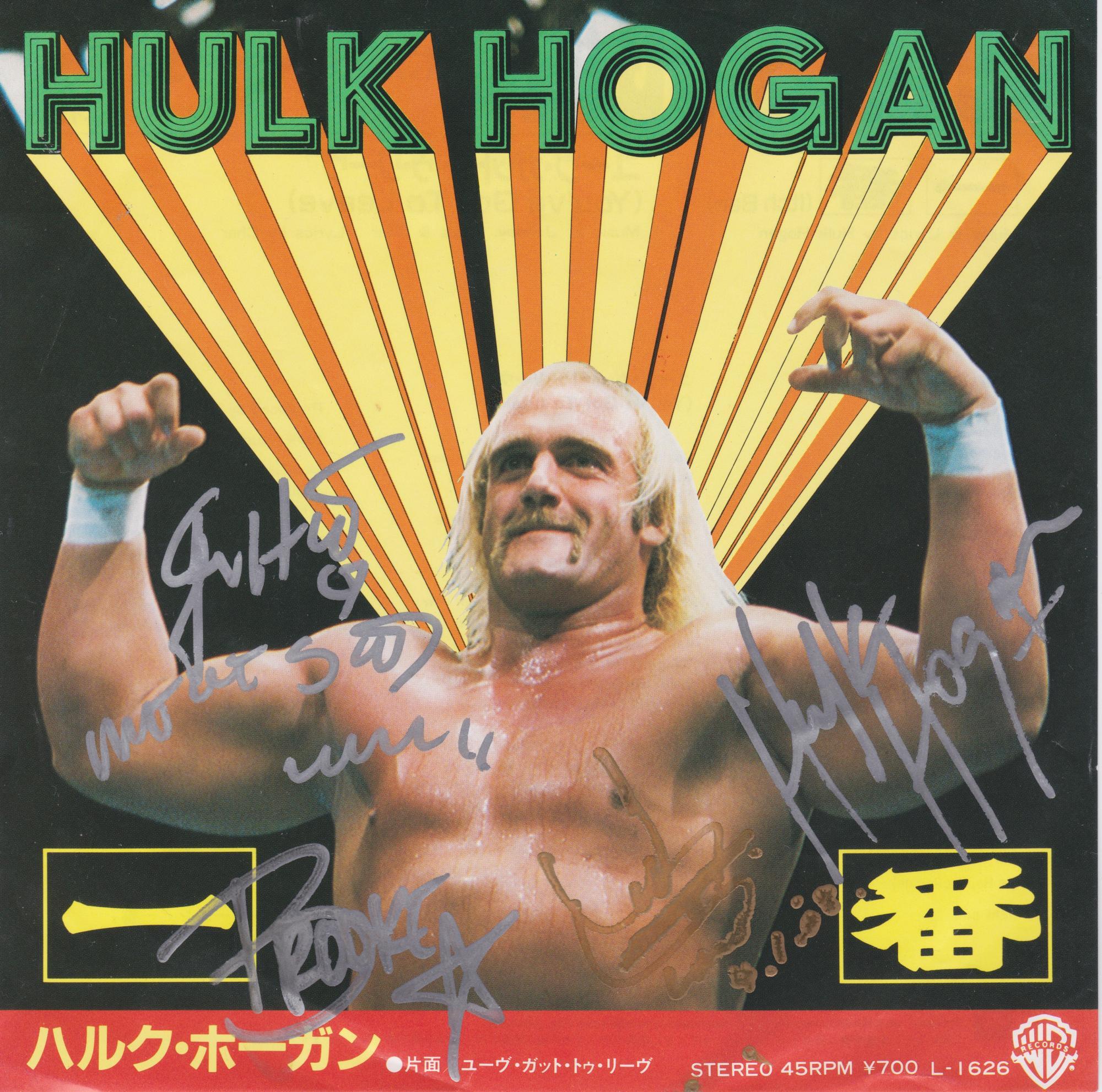 wwe プロレス　ハルク・ホーガン　サインカード ハルク・ホーガン直筆サイン入り 16x20 WWE レスリング写真