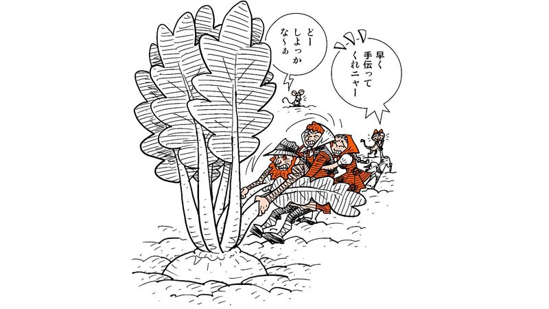 教科書に載ってる おおきなかぶ あのカブの抜き方は ちょっと問題なのでは 柳田理科雄 個人 Yahoo ニュース 教科書に載ってる おおきなかぶ あのカブの抜き方は ちょっと問題なのでは 柳田理科雄 個人 Yahoo ニュース