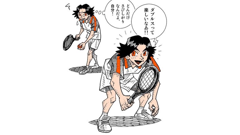 テニスの王子様 で描かれた 1人ダブルス というすごい技 どうすれば実現できる 柳田理科雄 個人 Yahoo ニュース テニスの王子様 で描かれた 1人ダブルス というすごい技 どうすれば実現できる 柳田理科雄 個人 Yahoo ニュース