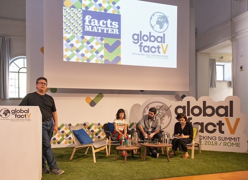 第5回ファクトチェック国際会議：Global Fact（6月20日、ローマ）（IFCN提供）