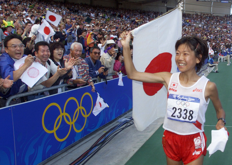 高橋尚子 金メダル2000 シドニー五輪 女子マラソン (写真：ロイター/アフロ)