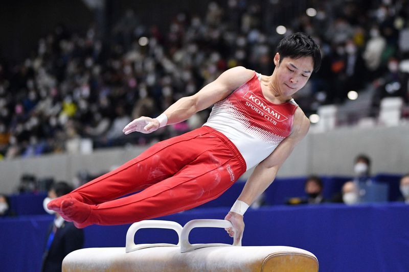 2020年全日本種目別選手権決勝。これが現役最後の演技となった