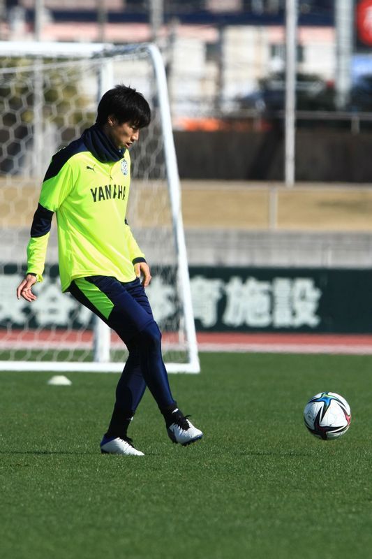 カラー Jリーグ ジュビロ磐田 遠藤保仁 2022 オーセンティック