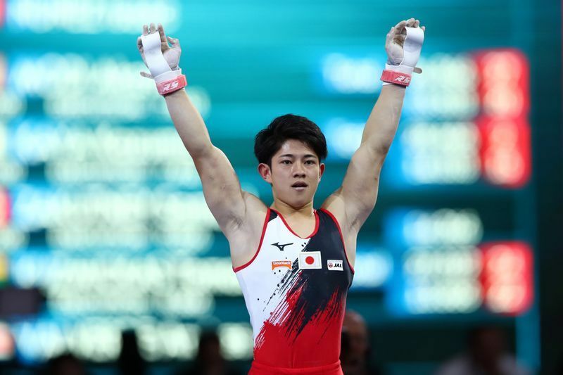 2018、19年の世界選手権に出場した谷川翔。19年の世界選手権では団体銅メダルとなり、東京五輪出場権獲得に貢献した