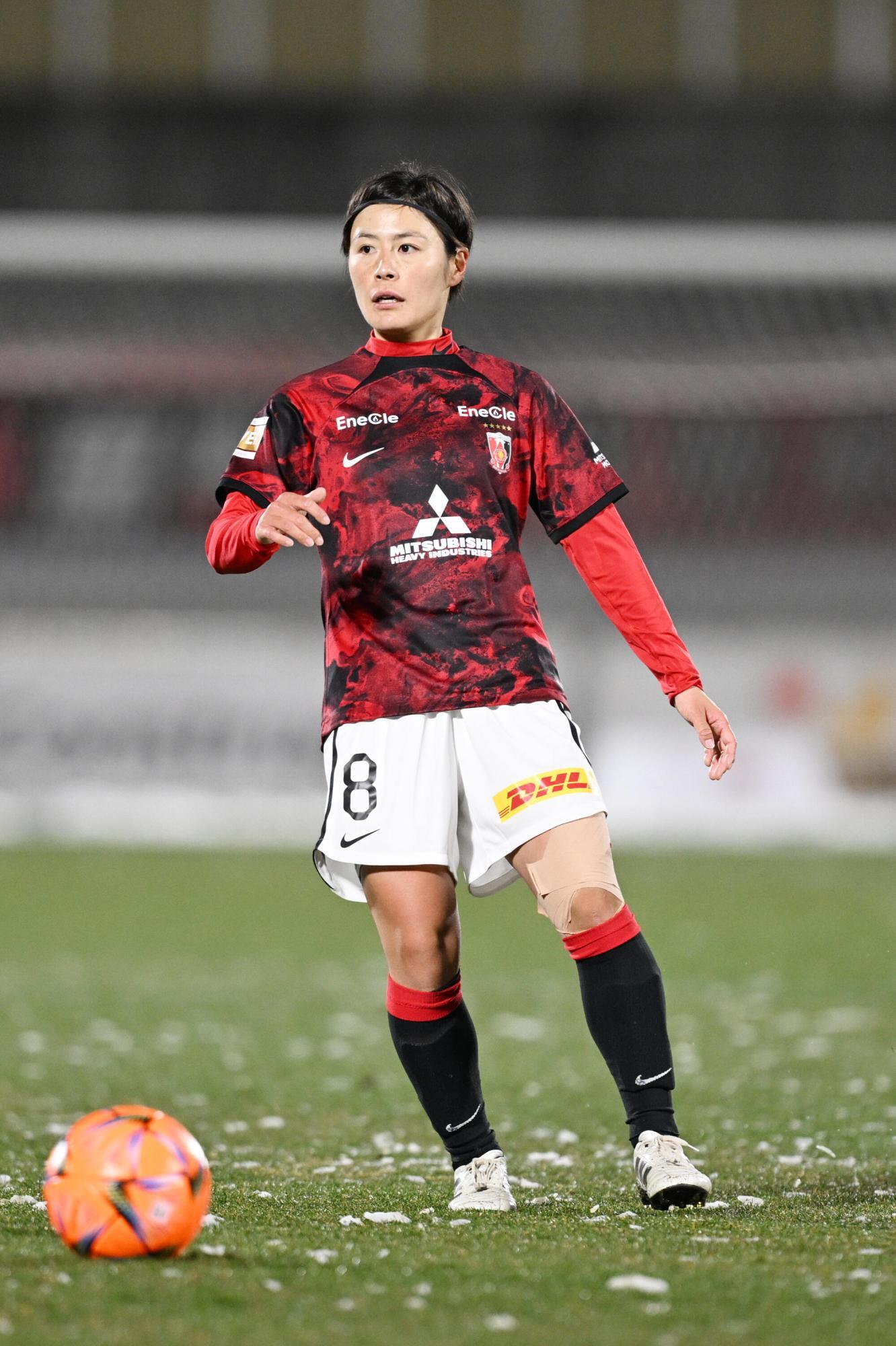 サッカー　浦和レッズレディース 2014 猶本光　ユニフォーム　塩越柚歩 サッカー 浦和レッズレディース 2014 猶本光 ユニフォーム 塩越
