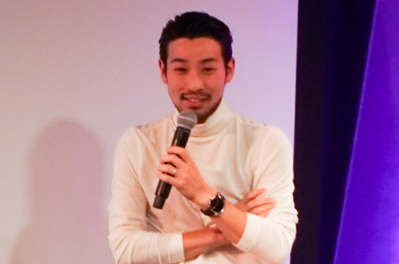 ダイヤモンドメディア株式会社 代表取締役兼共同創業者 武井浩三氏(筆者撮影)