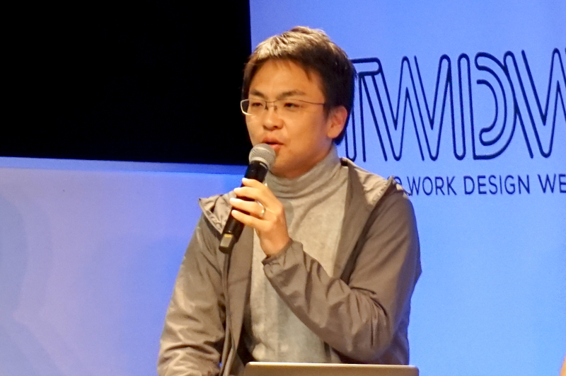 株式会社ソニックガーデン 代表取締役 倉貫義人氏(筆者撮影)
