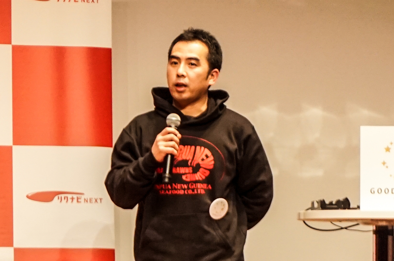 パプアニューギニア海産 工場長 武藤北斗さん(筆者撮影)
