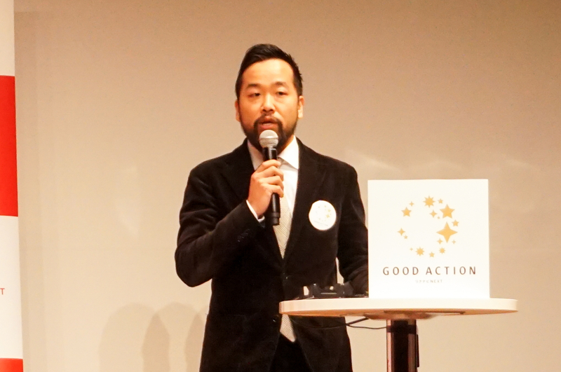 株式会社CRAZY クリエイティブディレクター 林隆三さん(筆者撮影)