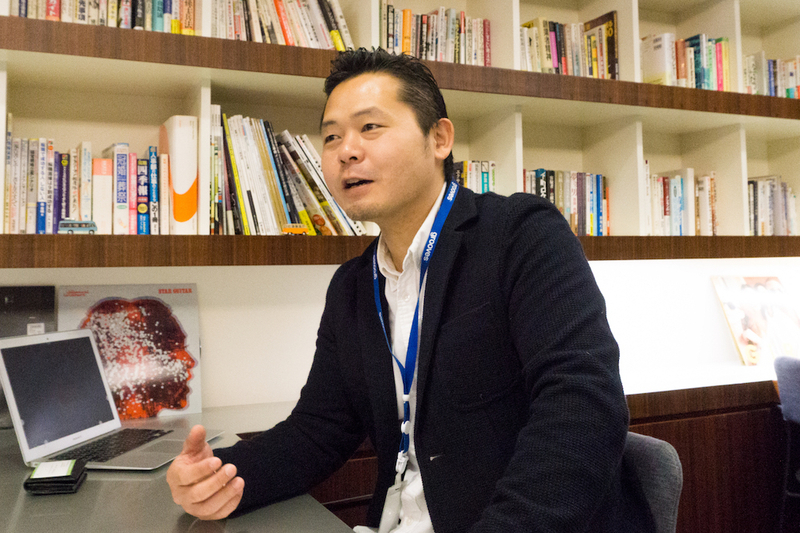 株式会社grooves 経営企画部広報 兼 CSV事業推進 マネージャー鈴木秀逸さん(筆者撮影)