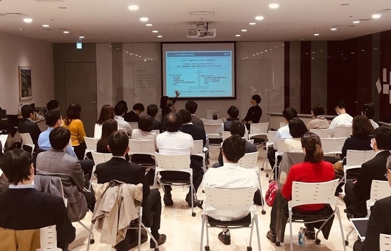 CNAオープン講座の様子(写真提供:AGC株式会社)