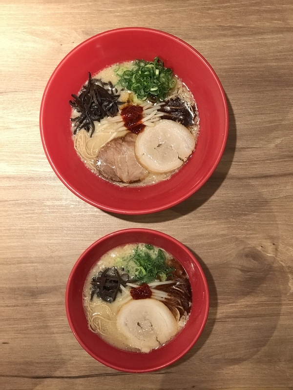 一風堂のコンセプトストア「1/2PPUDO」では低糖質へ多角的なアプローチを試みている。