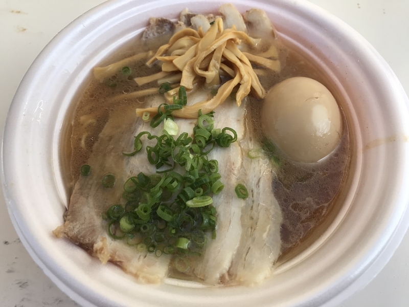 昨年の東京ラーメンショーで人気となった愛媛県松山市のラーメンが今年も登場。