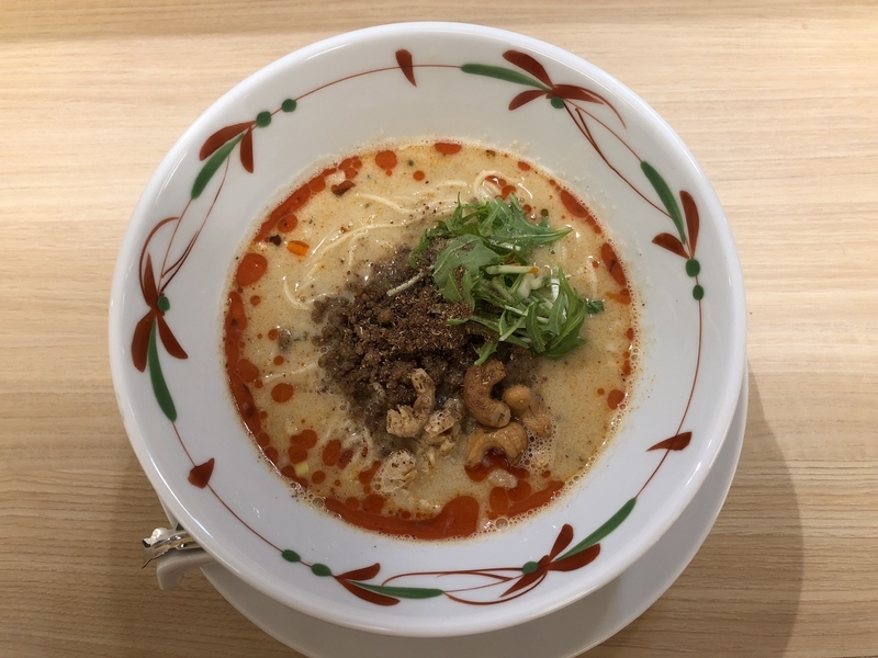 「175°DENO~担担麺~TOKYO」の「師匠コラボsio担担麺」(1,000円)