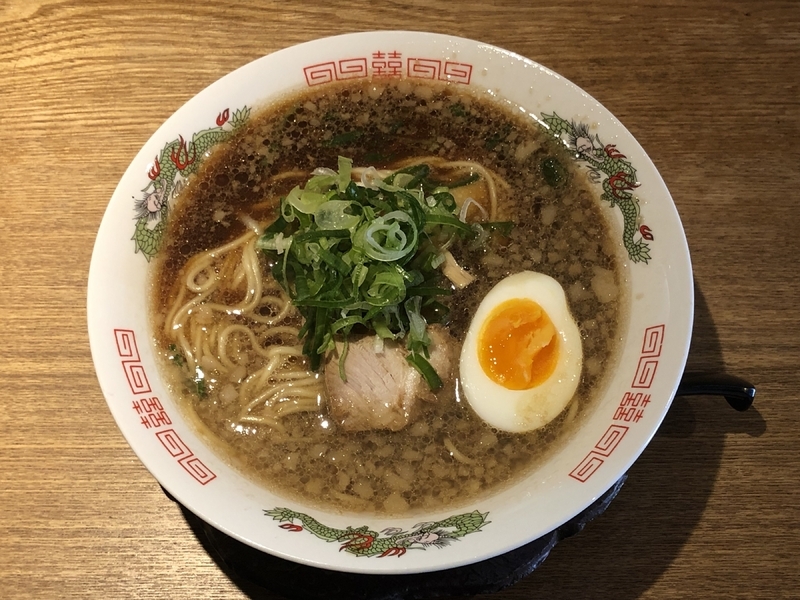 土佐料理店『心』（京都市）のラーメンは、高知県の食材をふんだんに使用した「土佐ラーメン」