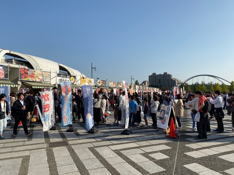 同じく11年目の『東京ラーメンショー』も11/4まで駒沢オリンピック公園で開催中
