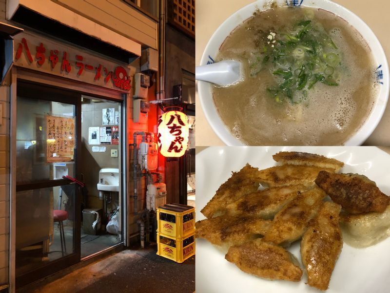 福岡市薬院にある『八ちゃんラーメン』。支店を持たずにこの一軒のみを営業してきた。