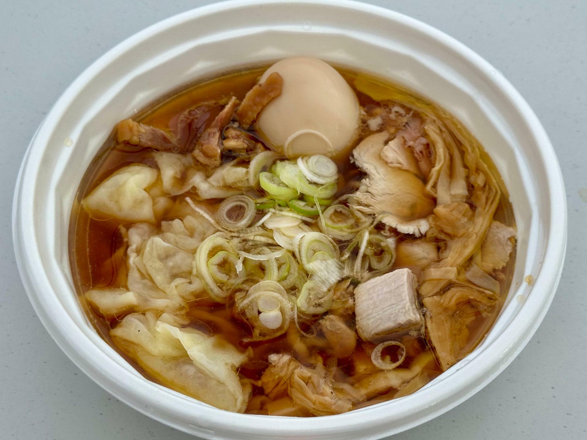 「ご当地ラーメン日本一」に輝いた福島県の白河ラーメン。