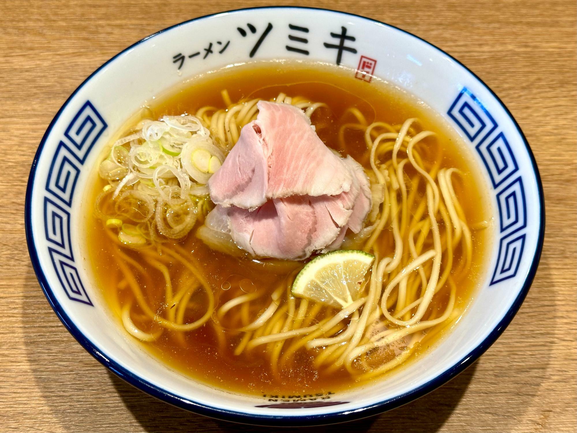 『ラーメンツミキ』の『ツミキ醤油』。