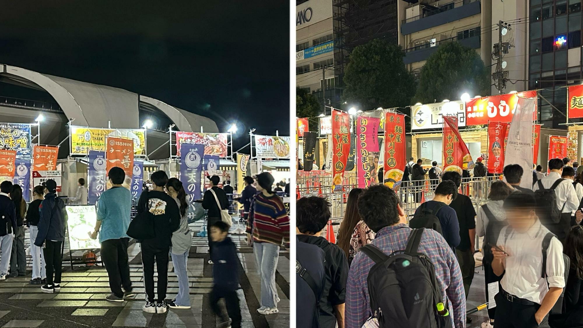 駒沢オリンピック公園の『東京ラーメンフェスタ』と新宿大久保公園の『大つけ麺博』。