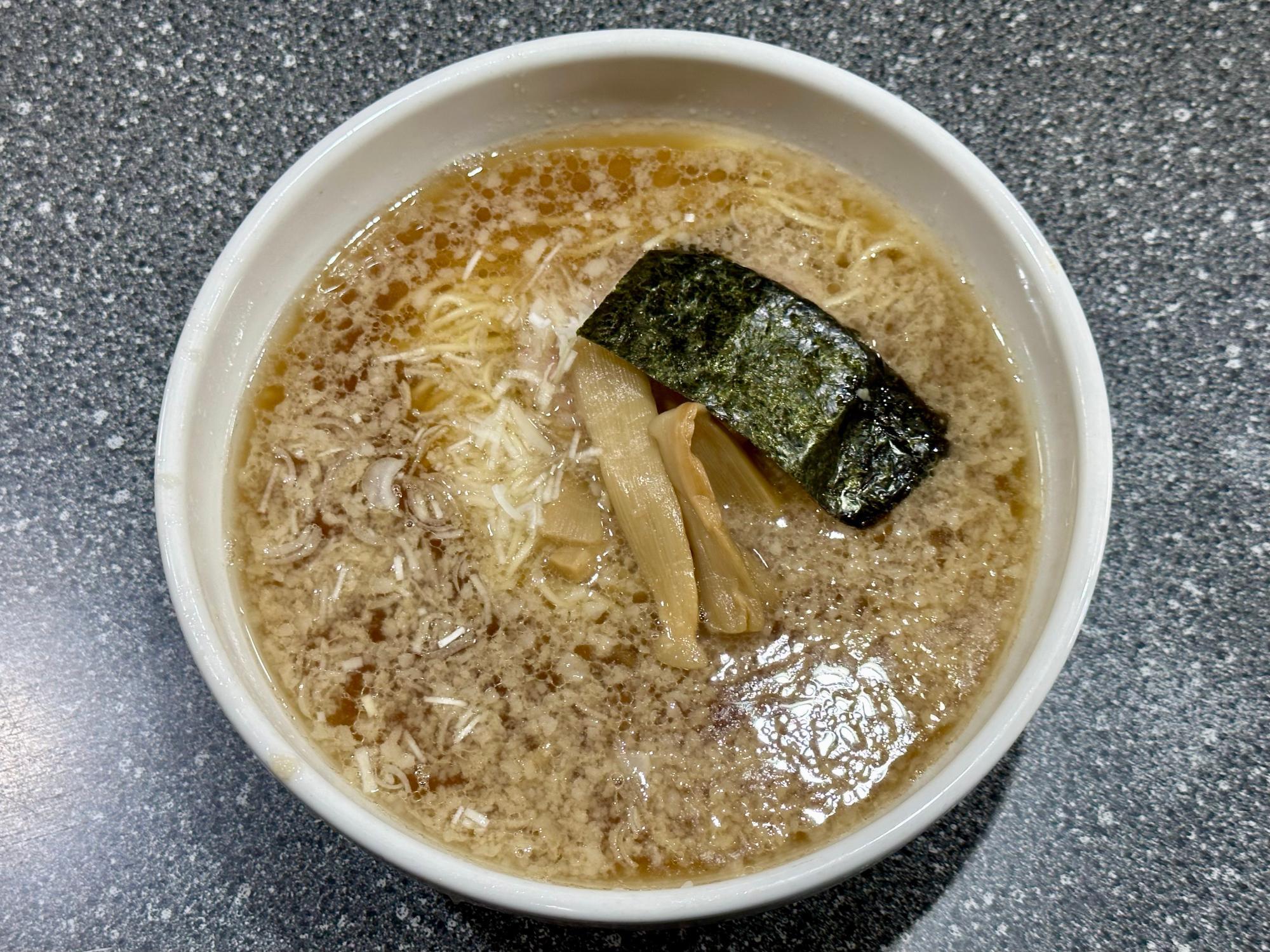 かつてブームとなった背脂ラーメンの復権はあるか。