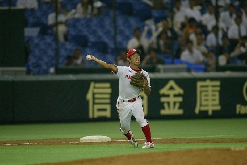 社会人ベストナイン遊撃手に歴代最多の3回選ばれ、日本代表で主将も務めた伊藤祐樹。（写真提供／小学館グランドスラム:以下同）