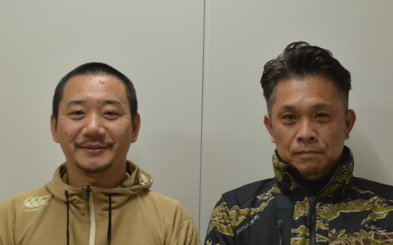 木村さん（写真右）と筆者（筆者提供）