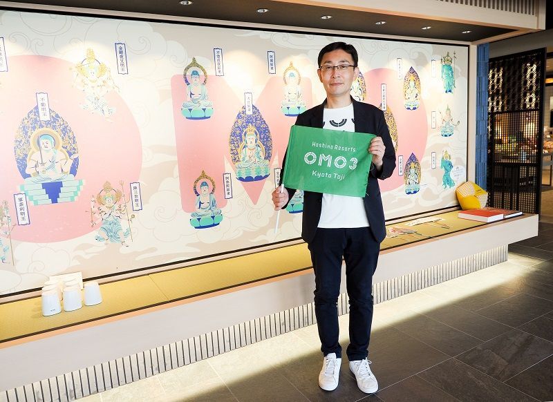 「京都で暮らす人と同じ目線で楽しめるホテルを目指す」という(筆者撮影)