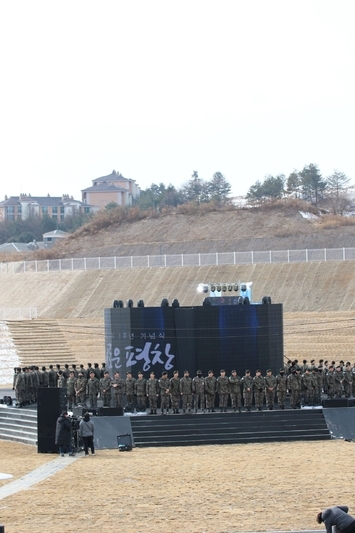 韓国では公共性の高いイベントに軍人が参加するのはよくあることだ