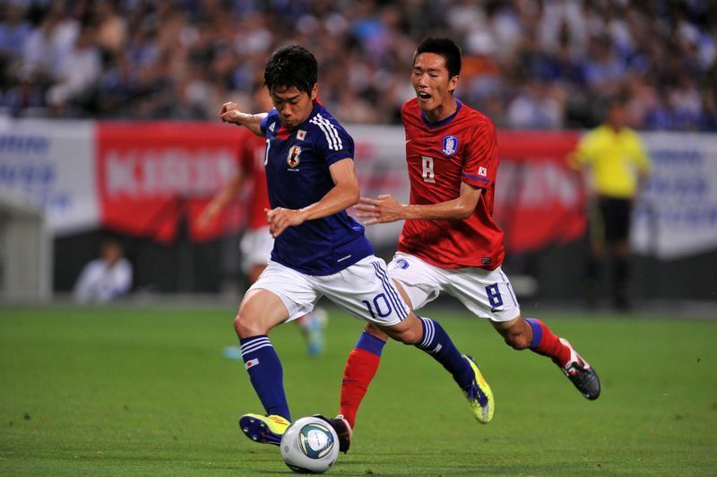 韓国では2011年に香川真司（写真）に2発を浴び、0-3で敗れた試合のインパクトは大。「札幌大惨事」として語り継がれる