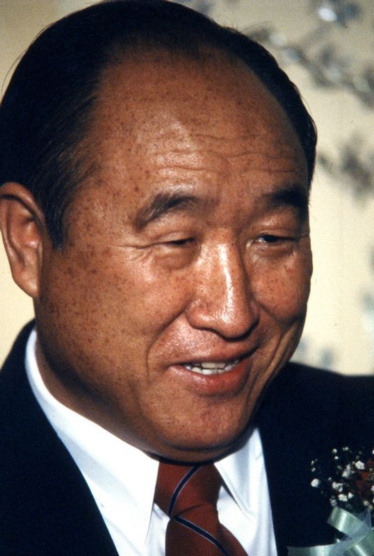 1985年当時の文鮮明氏