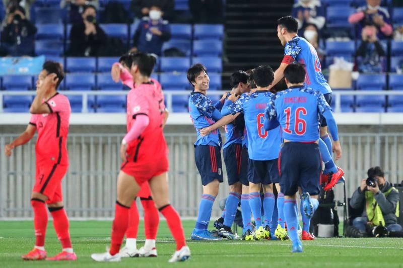 2021年横浜でのAマッチも日本の3－0の勝利