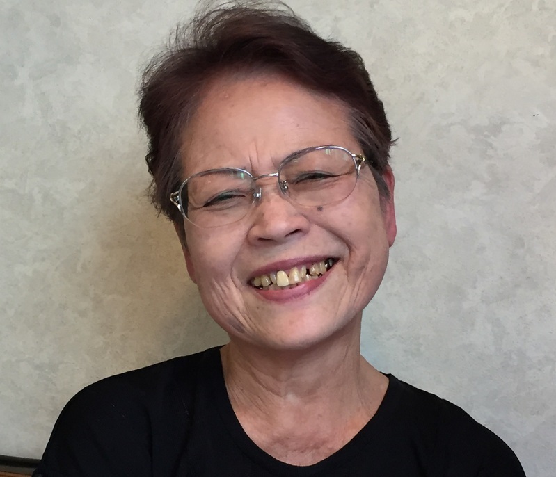 松田嘉子さん（75歳）。贈与の原資は「病気になったときに出た保険金で、ボーナスみたいなもの」と笑う。