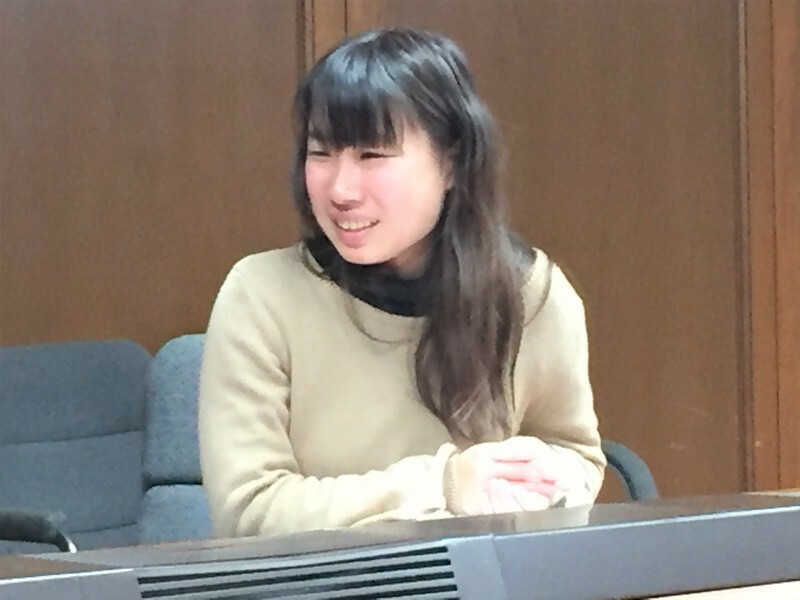 江崎優子さん。学生時代からSSFに関わり、そして就職した