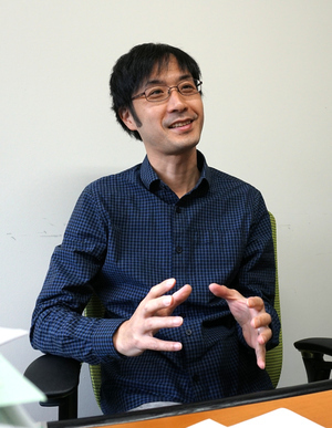 今年のUIST大会委員長を務めた、東京大学の五十嵐健夫教授。